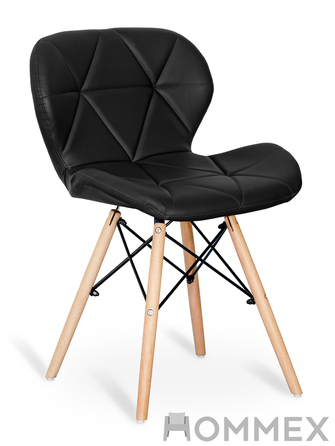 Стілець Hommex Karmen Black (арт. H-145 Black)