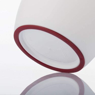 Набір для приготування та випічки Westmark Duo 4 предметів: каструля з кришкою 1 л, миска для замішування 3,5 л з кришкою, мірна склянка 1 л, лопатка для тіста, пластик/силікон, прозорий/білий/червоний/чорний