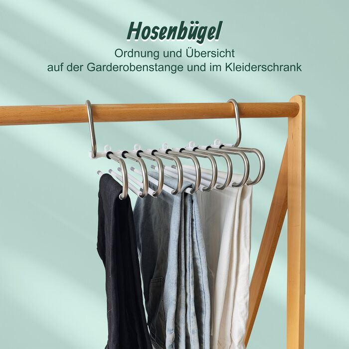 Набір з 2 штативних вішалок Relaxdays