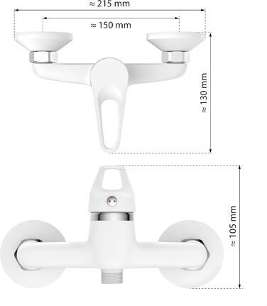 Набір для ванни EISL зі змішувачем Speed Chrome, хром, NI023SCR
