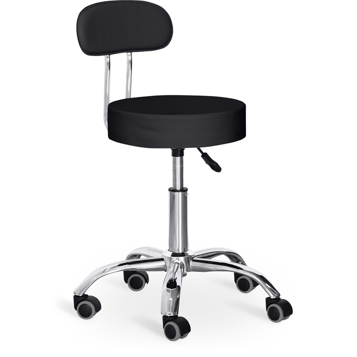 Крісло для майстра Hommex Melisa Plus Black (арт. H-125 Black MR)