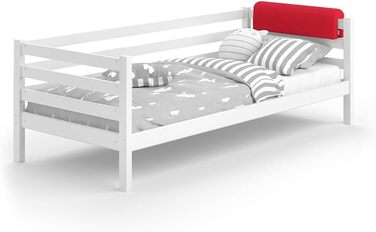 Бортик для ліжечка Bettumrandung 70x20 см, червоний - захист для безпечного сну дитини