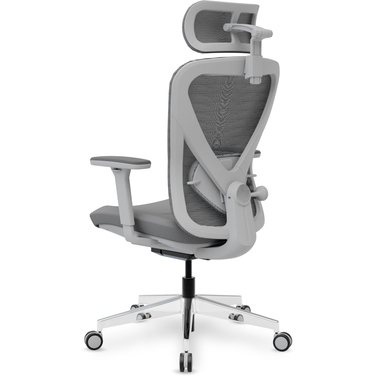 Крісло Mealux Q1 Air Fabric Grey (арт. HF Q-1 F/G)