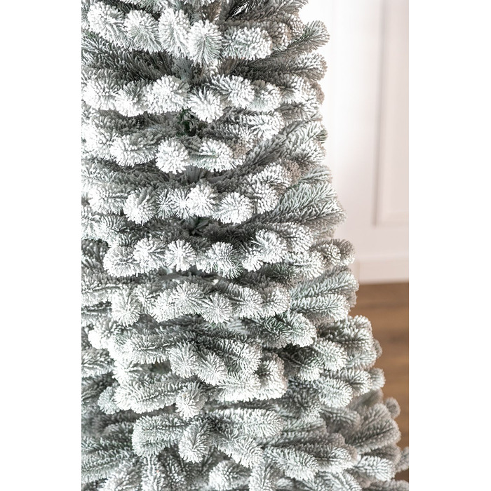 Ялинка лита 'Президентська' конусна ЗАСНІЖЕНА 1,80м