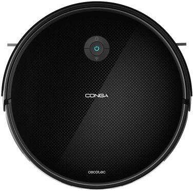 Робот-пилосос Cecotec Conga 2499 Ultra Home Advanced: Gyroskop, 2100Pa, моп, Wi-Fi, самостійна очистка, 3L контейнер