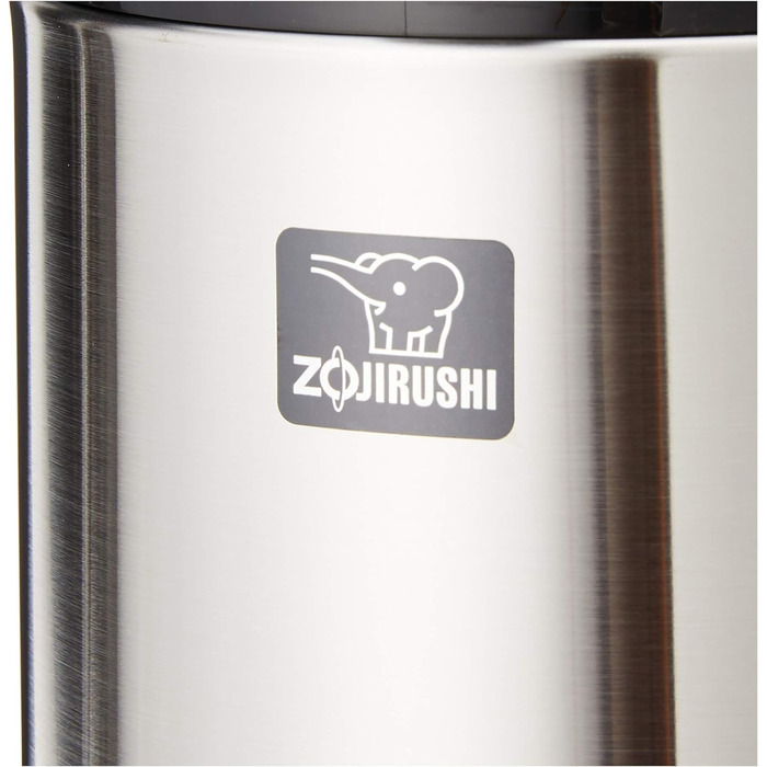 Вакуумний глечик Zojirushi 915.030 з нержавіючої сталі 18/10, чорний, ємність 1 л, висота 27 см