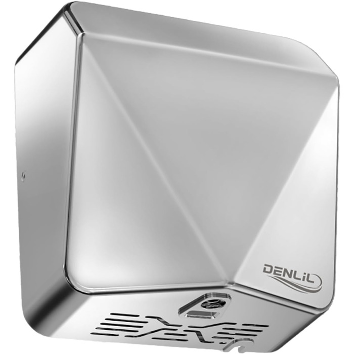 Електричний сушильник для рук з нержавіючої сталі, комерційний, високої продуктивності, з HEPA фільтром, час сушіння 7 секунд