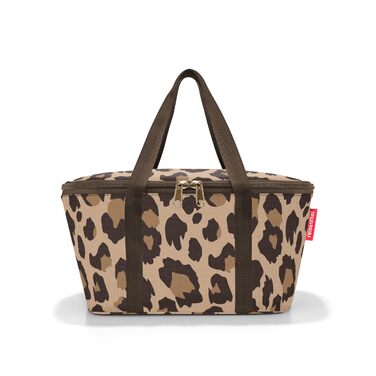 Термосумка Reisenthel Coolerbag XS Leo Macchiato - Маленька сумка-холодильник з поліестеру для пікніка та покупок