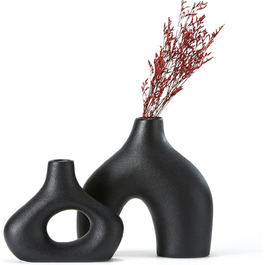 Набір керамічних ваз CEMABT з 2 шт. для сучасного декору - вітальня, весілля, стіл, вечірка, офіс, спальня