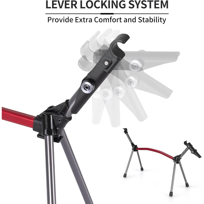 Польове ліжко Naturehike Ultralight: складане кемпінгове ліжко, витримує до 150 кг, регульована висота, бежеве