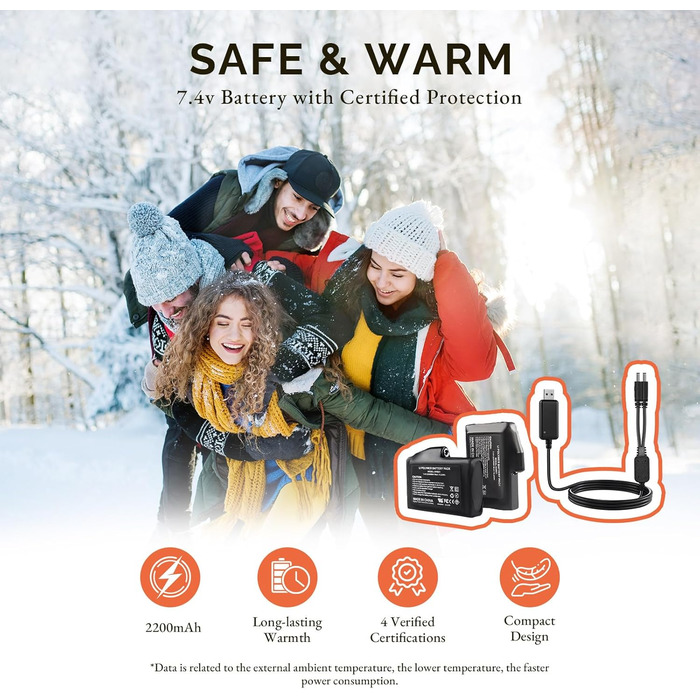 Обогревні рукавиці SAVIOR HEAT для чоловіків та жінок, акумуляторні, для катання на лижах, сноуборді, мотоциклі, прогулянках та походах