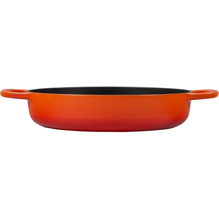 Сковорода Le Creuset Signature з чавуну, 27.9 см, колір 'Flame 11'