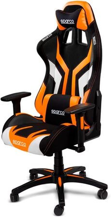 Офісне крісло/ігрове крісло Sparco 00999NRAF Torino Black/Orange (регульоване), один розмір