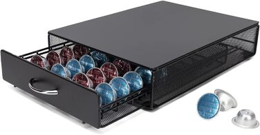Тримач для капсул кави сумісний з Tchibo Cafissimo, Nespresso Vertuo, K-fee, ALDI Expressi, Lavazza Kapseln. Універсальний органайзер для 40 капсул