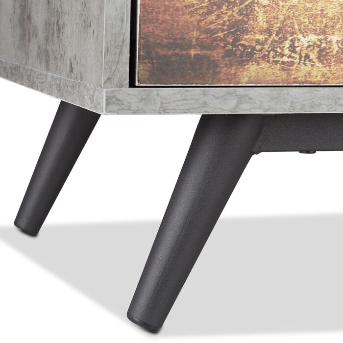 Вінтажна комод Relaxdays з 4 висувними ящиками