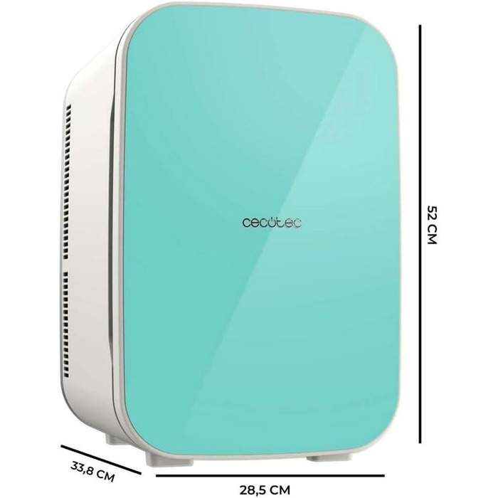 Холодильник Cecotec Bolero MiniCooling 25L: 12V/220V, для авто та кемперів, охолодження/нагрівання, 25л, Bahamas Mint