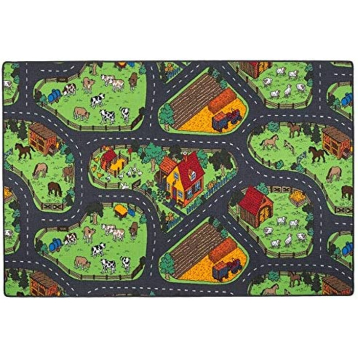 Килим для дитячої кімнати Snapstyle Farm Green 140x200 см