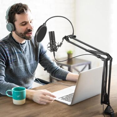 Стойка для мікрофона TONOR з кріпленням 