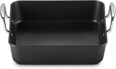 Сковорода LE CREUSET з антипригарним покриттям, 34 см, для всіх типів плит (вкл. індукційні), алюміній, сірий/срібний