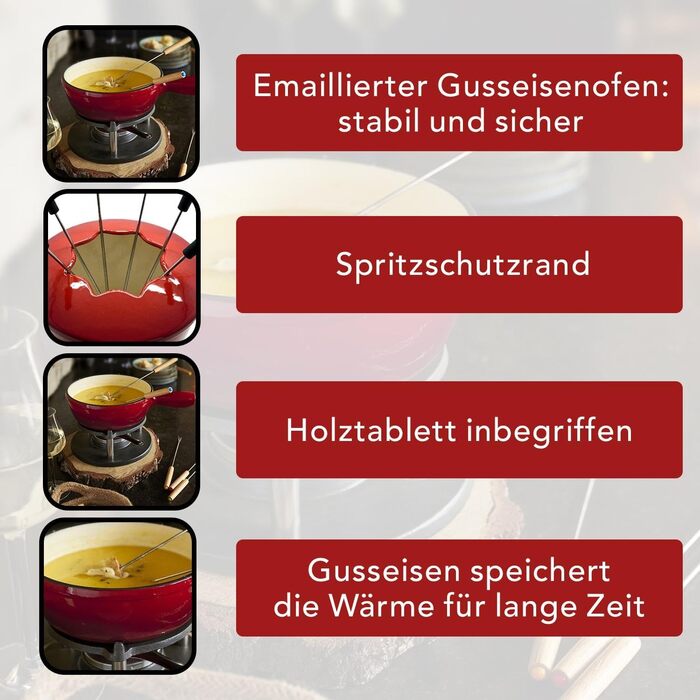 Набір для фондю Baumalu 385051, чорний