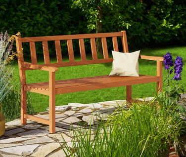 Садова лавка Kensington Acacia Wood 120x90x50-58см