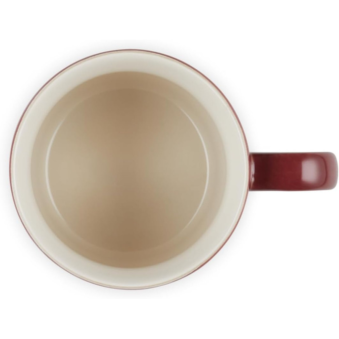 Чашка LE CREUSET з кераміки, 0.35 л, вишнево-червона, 70302350600002 (Chambray, 200 мл)