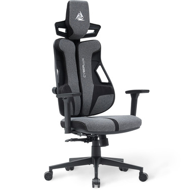 Геймерське крісло Cyberlux V8 Fabric Grey (арт. GM-V8 FG)