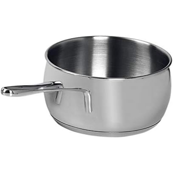 Набір каструль Lagostina Euforia 11 предметів з нержавіючої сталі 18/10, для всіх типів плит, з кришками, Lagoseal-Plus дно