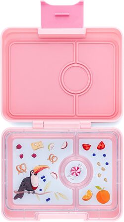 Ланч-бокс на 3 відділення Kids Bento Box для дитячого садка, школи (макс. 50 символів)