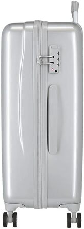 Дитяча бортова валіза Disney Stitch Moods, жорсткий ABS-пластик, кодовий замок, 4 подвійних колеса, ручна поклажа 100 см