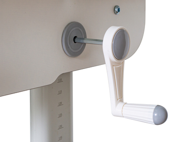 Дитячий стіл Mealux Hamilton Multicolor PN з полицею S-50 (арт. BD-680 W/G MC+PN+S50 WG)
