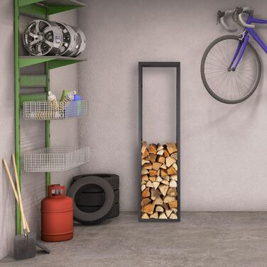 Стильна полиця для дров Relaxdays