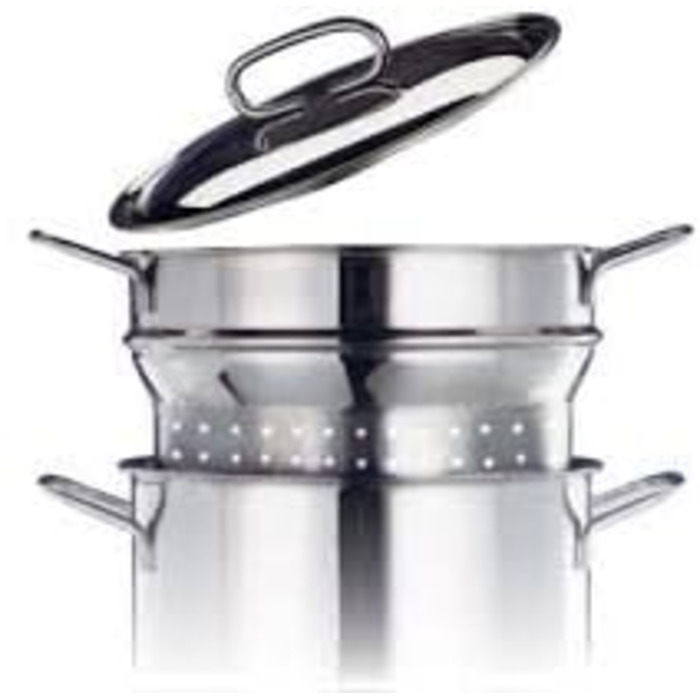 Каструля для макаронів Pasta Cooker з кошиком 16 см з подвійним дном також підходить для L 'Induction Made in Italy