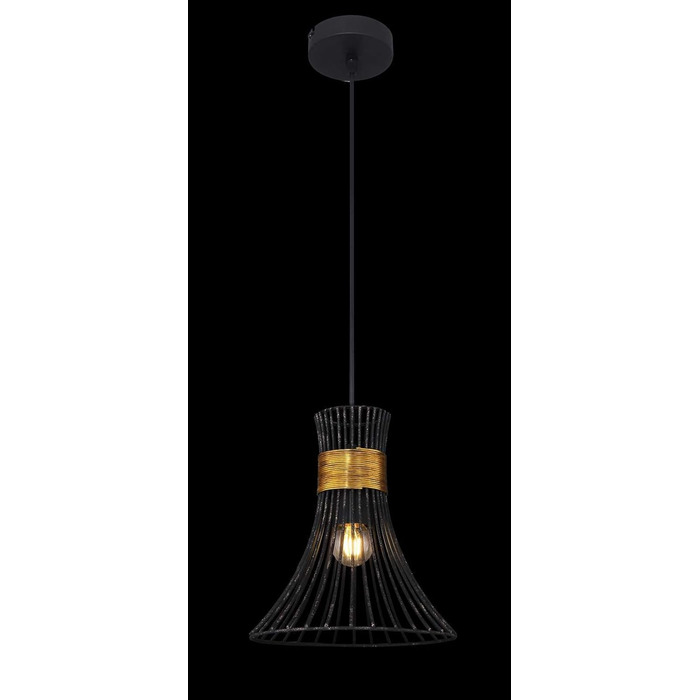 Підвісний світильник Globo Їдальня Вінтажний підвісний світильник Обідній світильник (підвісний світильник, кухонна лампа, 22 см, висота 120 см)