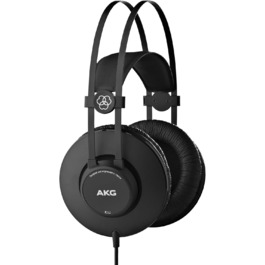 Навушники для моніторингу AKG K92, закриті, світлі, чорні, (одинарні, K52)