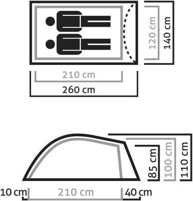 Намет Salewa Litetrek II на 2 особи