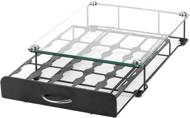 Тримач для капсул Dolce Gusto: органайзер для 35 капсул з міцного скла, ящик-організатор