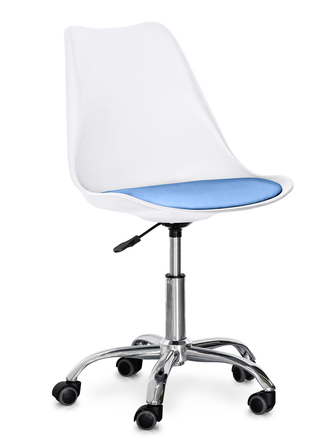 Крісло Evo-kids Capri White / Blue (арт. H-231 W/BL)