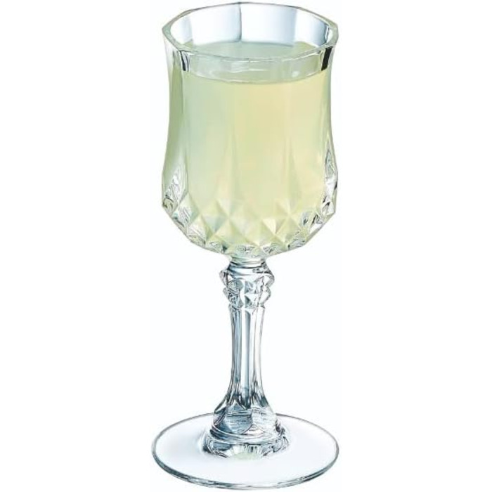 Келихи для коньяку Cristal d'Arques Paris Longchamp, 320 мл, 6 шт., Kwarx, міцне пакування, прозорі