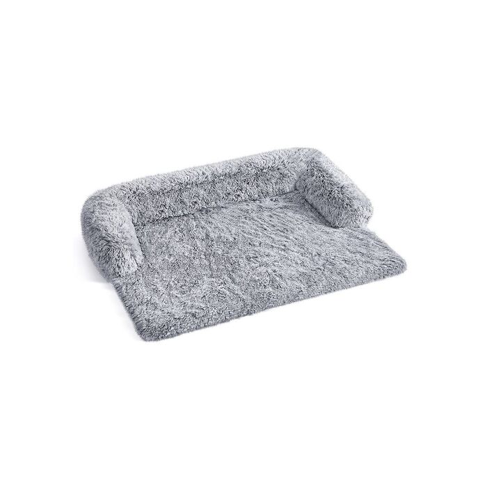 Лежак для собак FluffyHug для маленьких і середніх собак - Ombré-Grey / XXL (122 x 95 x 18 см)