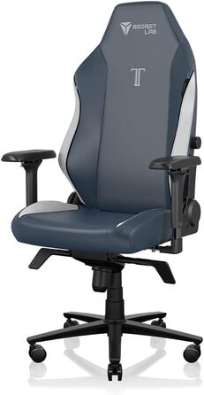Крісло ігрове Secretlab Titan Evo - чорне, штучна шкіра (X-Large, Royal), регульоване, ергономічне, комфортне, з 4D підлокітниками, магнітичним підголівником та 4-сторонньою підтримкою попереку