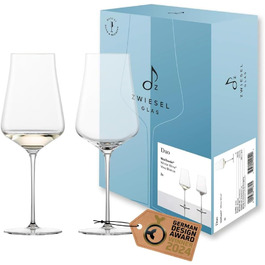 Кельмахи Zwiesel Glas для червоного та білого вина, набір 2 шт. з Tritan-кристалу, стійкі до миття в посудомийній машині