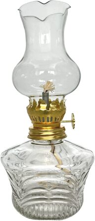 Масляна лампа DAISY в вінтажному стилі / 18 см / ідеально підходить як для внутрішнього, так і для зовнішнього використання