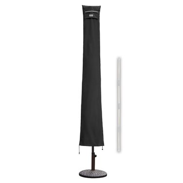Захисний чохол для парасольки (220 x 30/50 см, чорний)