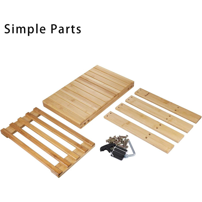 Вінтажний бамбуковий пуф-табурет - 27x23x25 см. Міцний, з неслизьким сидінням. Пуф, табурет, приліжний столик, дитячий стільчик, підставка.