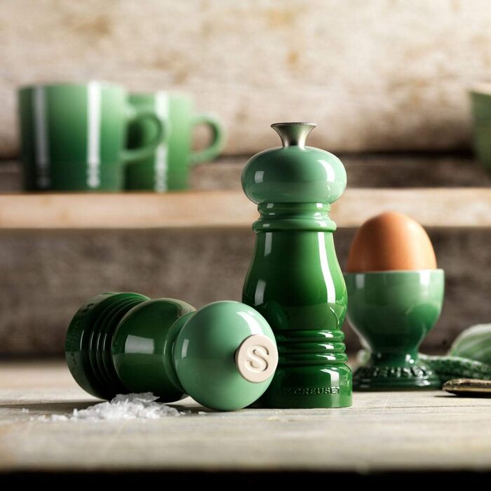 Набір мельниць для солі та перцю Le Creuset, ABS-пластик, 5x5x12.1 см, керамічний жорно, кольору 'Ofenrot'