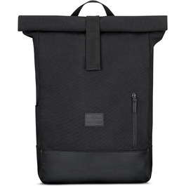 Рюкзак Johnny Urban Rolltop для жінок і чоловіків - Adam Large - 16 відділення для ноутбука - міцне бавовняне полотно - водовідштовхувальне (чорне)