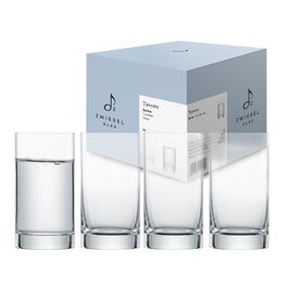 Склянки для віскі Zwiesel Glas Tavoro, 0.4 л, набір 4 шт., сумісні з посудомийною машиною, Tritan-кришталь, Made in Germany