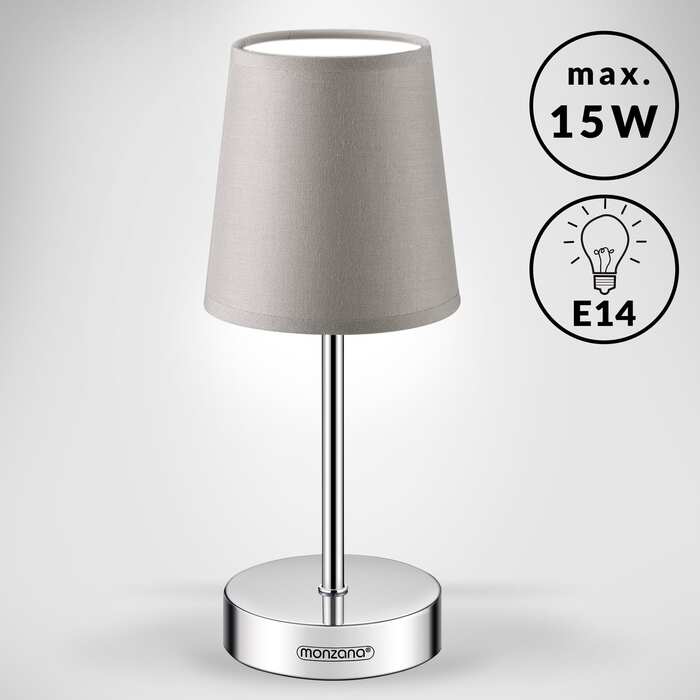 Настільна лампа Lumière Taupe 32x13x13см