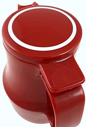 Термос Helios Thermoboy з нержавіючої сталі, 0.6 л, блакитний, для дому та подорожей, миється в посудомийній машині